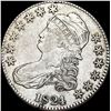 Image 1 : 1824 Capped Bust Half Dollar NEARLY UNCIRCULATED