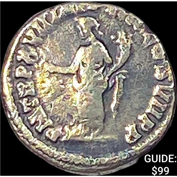 Roman Commodus 177-192 Silver Denarius NEARLY UNCIRCULATED