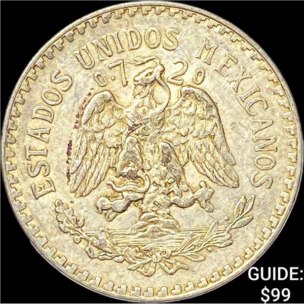 1933-M Mexico Silver Peso CLOSELY UNCIRCULATED