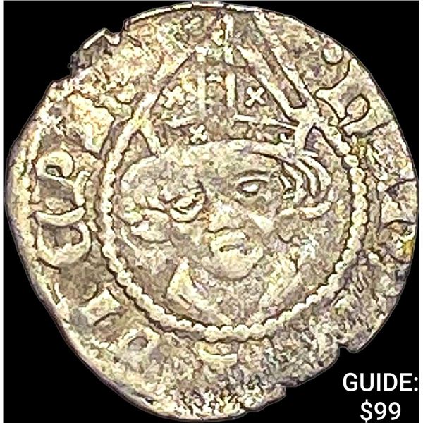 1424-1448 Henning Scharpenberg Silver Schilling   NEARLY UNCIRCULATED