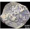 Image 1 : 1500s-1600s Spanish Colonial Silver Cob NEARLY UNCIRCULATED
