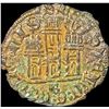 Image 2 : Spain Casile & Leon, Henry II, 1369-1379 Silver Billion Cornado CLOSELY UNCIRCULATED
