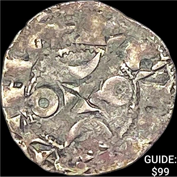 La Marche, Counts Hugues X de Lusignan, 108-1249 Denier NEARLY UNCIRCULATED