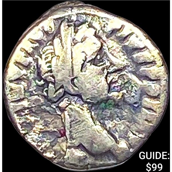 Roman, Antoninus Pius 138-161 AD Silver Denarius NEARLY UNCIRCULATED