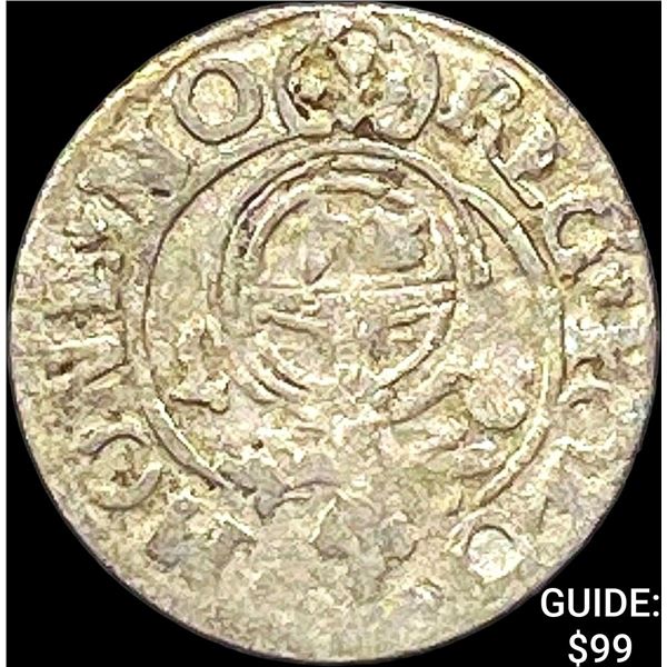 900-1200 AD Medieval Bohemia Silver Bracteate NEARLY UNCIRCULATED