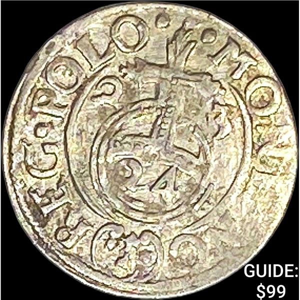 900-1200 AD Medieval Bohemia Silver Bracteate NEARLY UNCIRCULATED