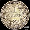 Image 1 : 1882-A Germany Siler 1 Reichsmark NEARLY UNCIRCULATED