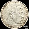 Image 1 : 1936-D Germany Siler 5 Reichsmark CLOSELY UNCIRCULATED