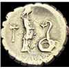 Image 2 : Roman L. Roscius Fabatus 64 BC Silver Denarius NEARLY UNCIRCULATED