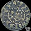 Image 1 : 1138 French Feudal Silver Denier-Renaud ABOUT UNCIRCULATED