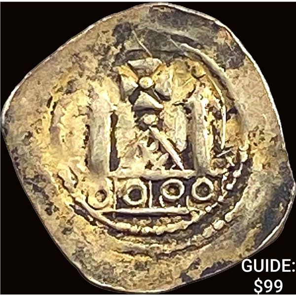 900-1200 AD Medieval Bohemia Silver Bracteate NEARLY UNCIRCULATED