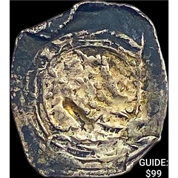 900-1200 AD Medieval Bohemia Silver Bracteate NEARLY UNCIRCULATED