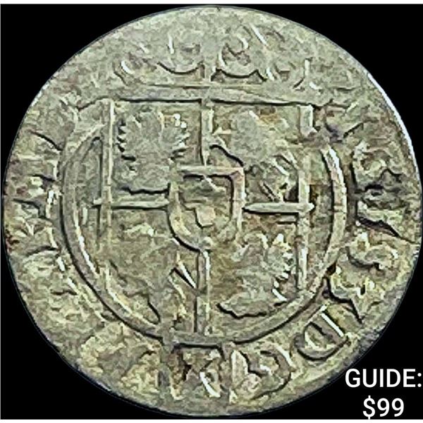 1587-1632 Poland Sigismund III Silver 3 Polker CHOICE AU