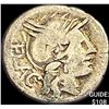 Image 1 : Roman Rep, 77 BC Silver Denarius ABOUT UNCIRCULATED