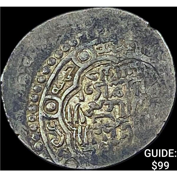 Crusadtes Ilkhanate Silver Dirham 1256-1335 CLOSELY UNCIRCULATED