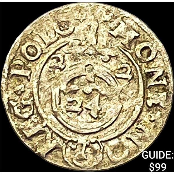 1587-1632 Poland Sigismund III Silver 3 Polker CHOICE AU