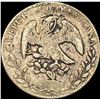 Image 2 : 1860 Go Mexico Silver 8 Reales Cap & Ray LIGHTLY CIRCULATED
