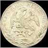 Image 2 : 1893 Mo AM Mexico Silver 8 Reales Cap & Ray CHOICE AU
