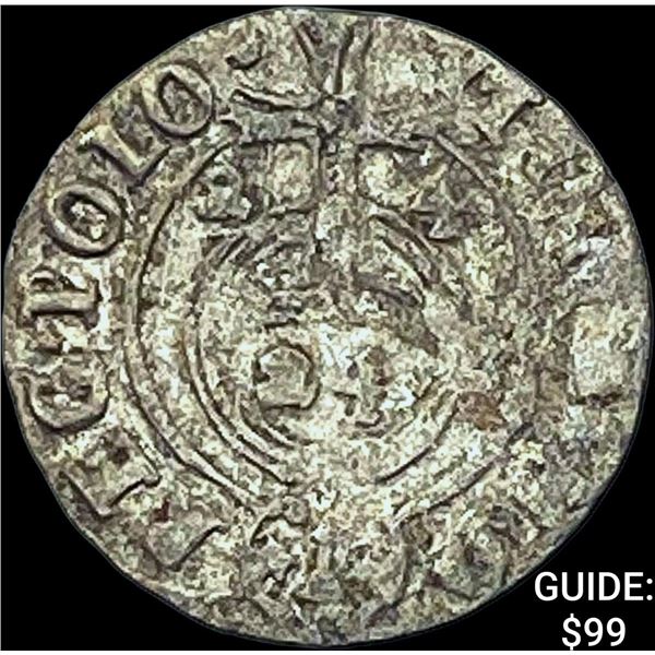Poland Sigismund III Silver 3 Polker CHOICE AU