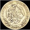 Image 2 : Mexico Chopmarked 8 Reales Cap & Rays NEARLY UNCIRCULATED
