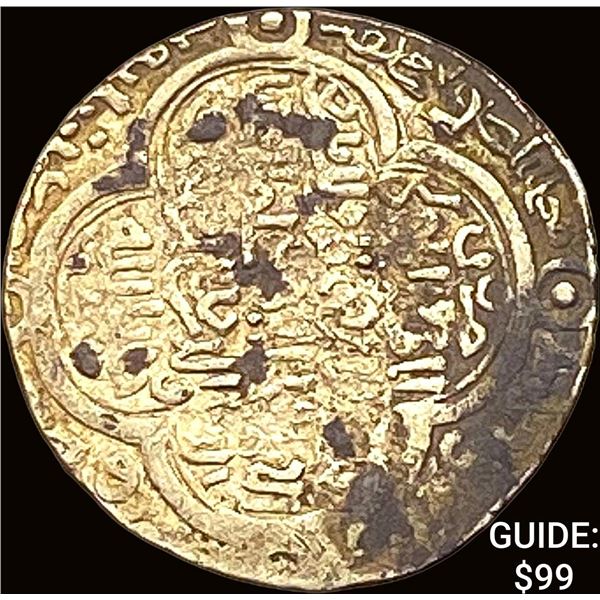 Crusadtes Ilkhanate Silver Dirham 1256-1335 CLOSELY UNCIRCULATED