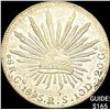 Image 1 : 1895 Go RS Mexico Silver 8 Reales Cap & Ray CHOICE AU