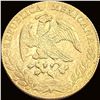 Image 2 : 1890Zs FZ Mexico Silver 8 Reales Cap & Ray UNCIRCULATED