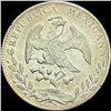 Image 2 : 1893Go RS Mexico Silver 8 Reales Cap & Ray CLOSELY UNCIRCULATED