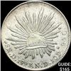Image 1 : 1893Do ND Mexico Silver 8 Reales Cap and Rays CHOICE AU