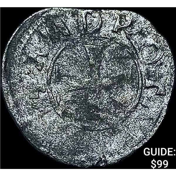 14-15th C. Venice Silver Tornesello NEARLY UNCIRCULATED
