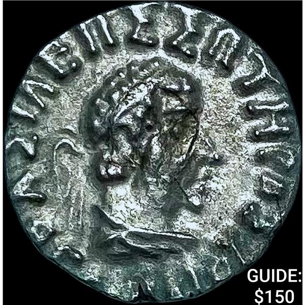 Bactria Posthumous 70-50 BC Drachm NEARLY UNCIRCULATED
