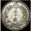 Image 2 : 1906-1912 Japan Silver 50 Sen CLOSELY UNCIRCULATED
