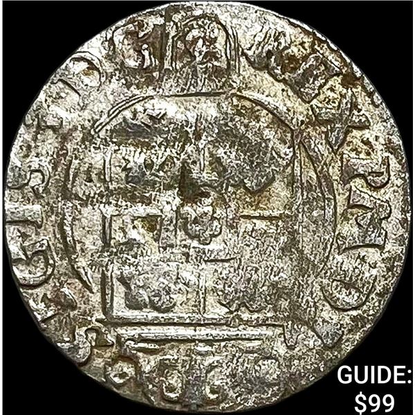 1587-1632 Poland Sigismund III Silver 3 Polker CHOICE AU