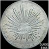 Image 1 : 1890Mo AM Mexico Silver 8 Reales Cap and Rays CHOICE AU