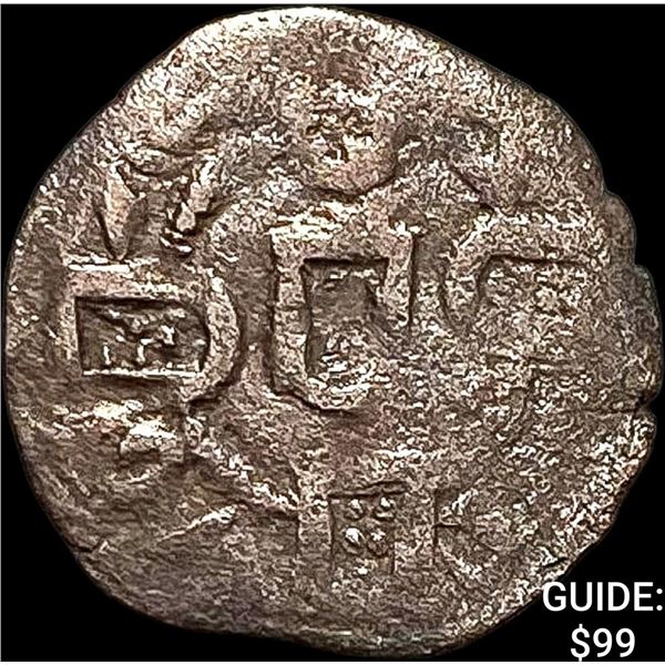 1248-1279 Portugal Alfonso III Silver Denero NEARLY UNCIRCULATED