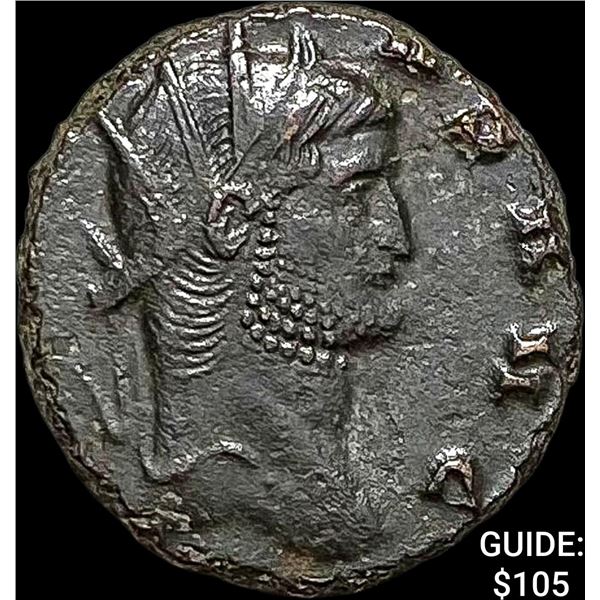 Roman Gallienus, 253-268 AD BI DBL Denarius CHOICE AU