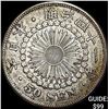 Image 1 : 1906-1912 Japan Silver 50 Sen CLOSELY UNCIRCULATED