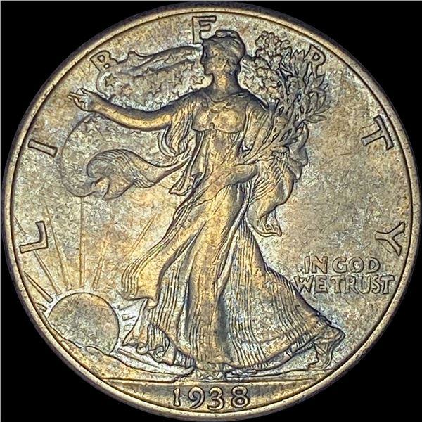 1938-D Walking Liberty Half Dollar CLOSELY UNCIRCULATED