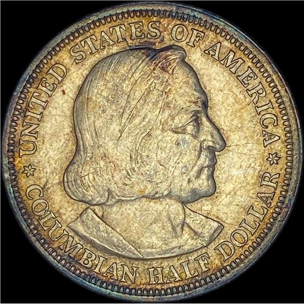 1893 Columbian Exposition Half Dollar CHOICE BU