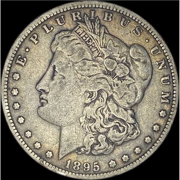 1895-O Silver Morgan Dollar NEARLY UNCIRCULATED
