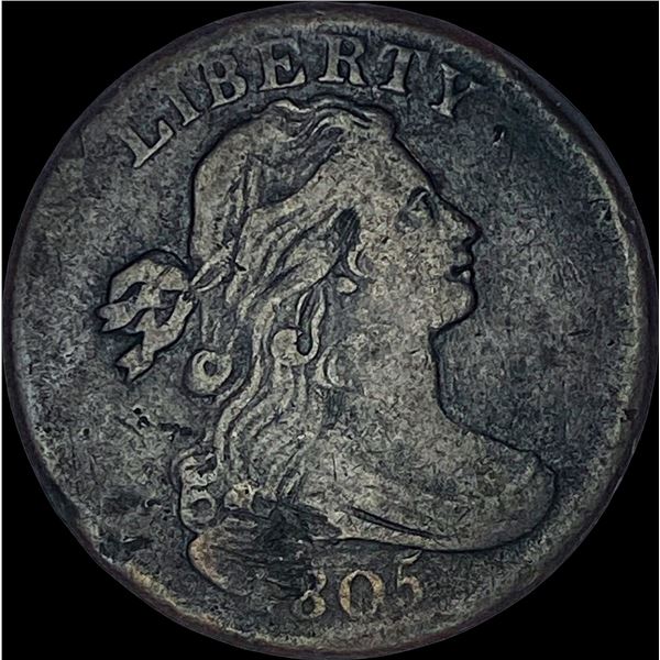 1805 Draped Bust Large Cent NEARLY UNCIRCULATED
