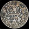 Image 2 : 1804 Draped Bust Spiked Chin Half Cent LIGHTLY CIRC