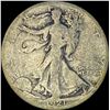 Image 1 : 1921-S Walking Liberty Half Dollar NICELY CIRCULATED