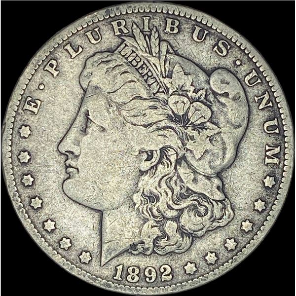 1892-O Silver Morgan Dollar LIGHTLY CIRCULATED
