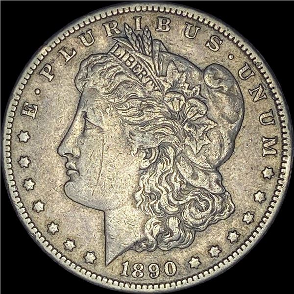 1890-CC Silver Morgan Dollar CLOSELY UNCIRCULATED