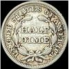 Image 2 : 1849 Seated Liberty Half Dime NEARLY UNCIRCULATED