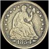 Image 1 : 1854 Seated Liberty Half Dime LIGHTLY CIRCULATED
