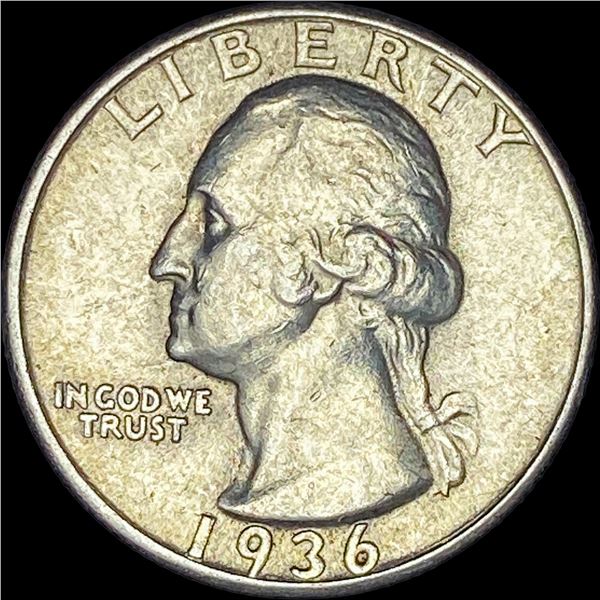 1936 Silver Washington Quarter UNCIRCULATED