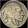 Image 1 : 1913-D Type 2 Buffalo Nickel LIGHTLY CIRCULATED