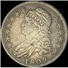 Image 1 : 1809 Capped Bust Half Dollar LIGHTLY CIRCULATED